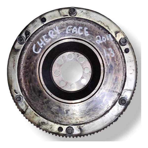 Volante Do Motor Cremalheira  Chery Face 1.3 16v  2011 2013 Cinza