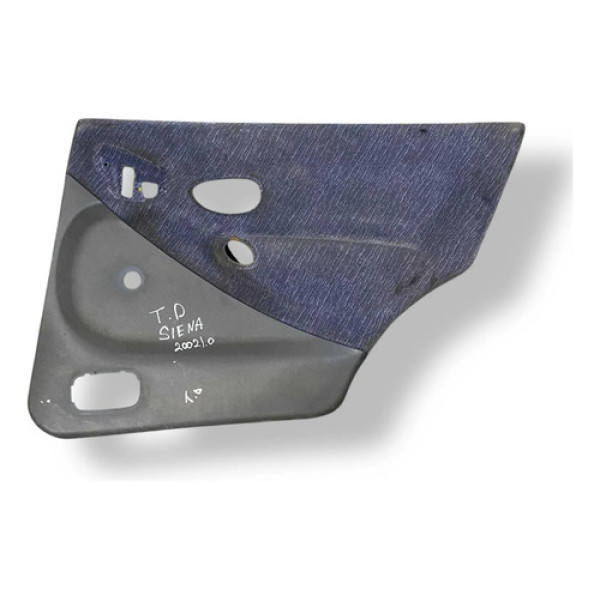 Forro Porta Traseira Direita Fiat Siena 1.0 - 2001 2002 2003 Azul Escuro E Preto