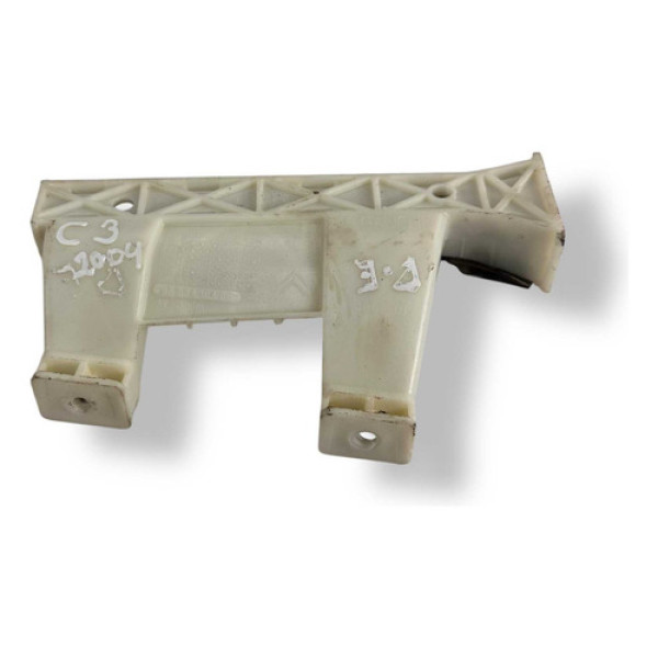 Guia Vidro Dianteiro Esquerdo Citroen C3 2004 9653410480   Cinza