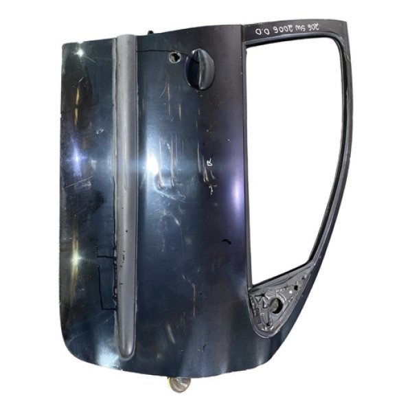 Porta Peugeot 206 Dianteiro Direito 1.4  2006 ( Com Detalhe) Dianteira Direito Preto