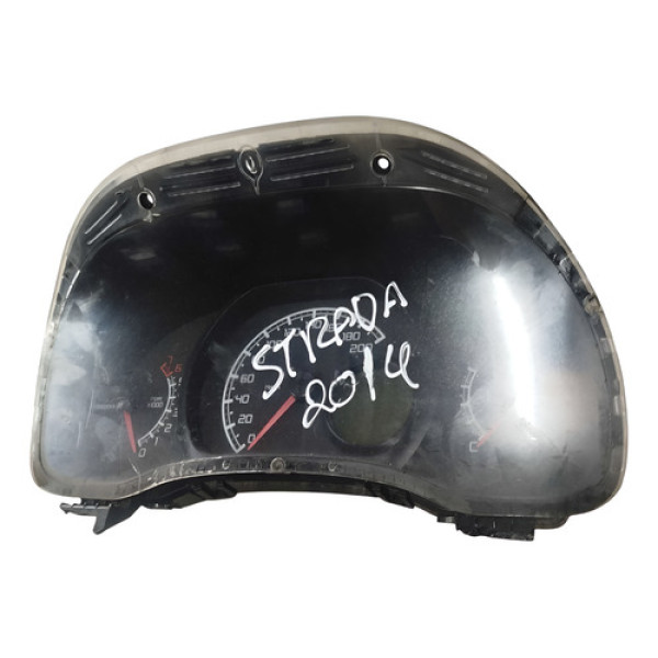 Painel Instrumentos Fiat Strada 2014 15 A2c38046503 Detalhe Água