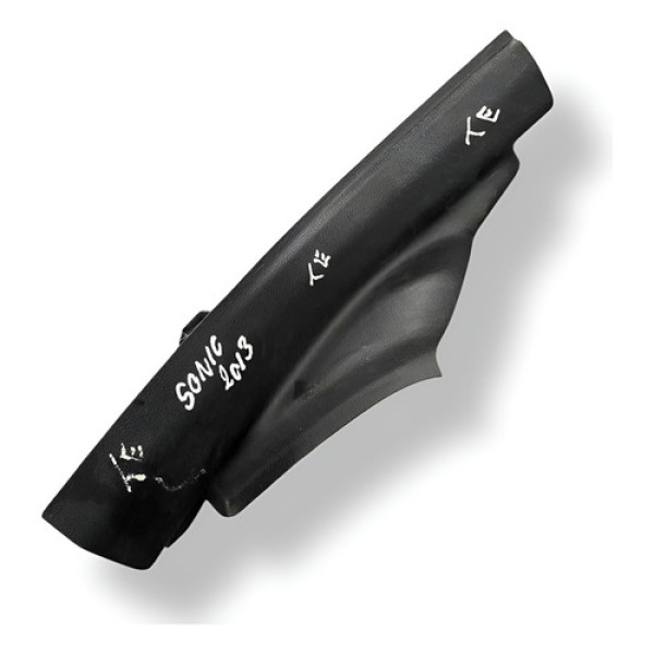 Acabamento Soleira Traseira  Esquerda Sonic 2013 96876453 Preto