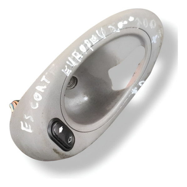 Moldura Maçaneta Traseira Direita Escort Europeu 97aba266a20 - Cinza - Traseira