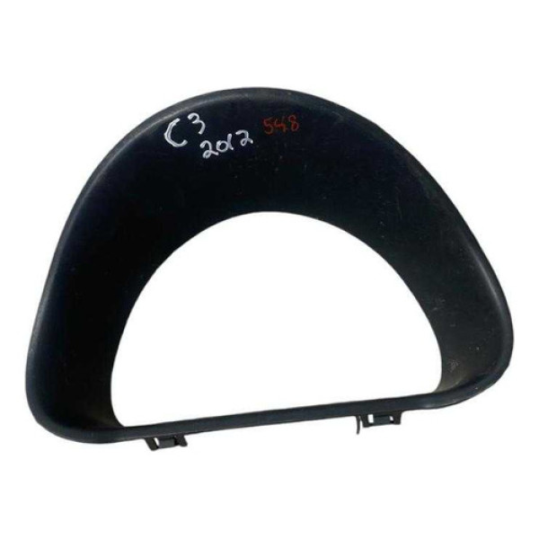 Moldura Painel Instrumento Citroen C3 2004/2012 - 9640705977 Preto