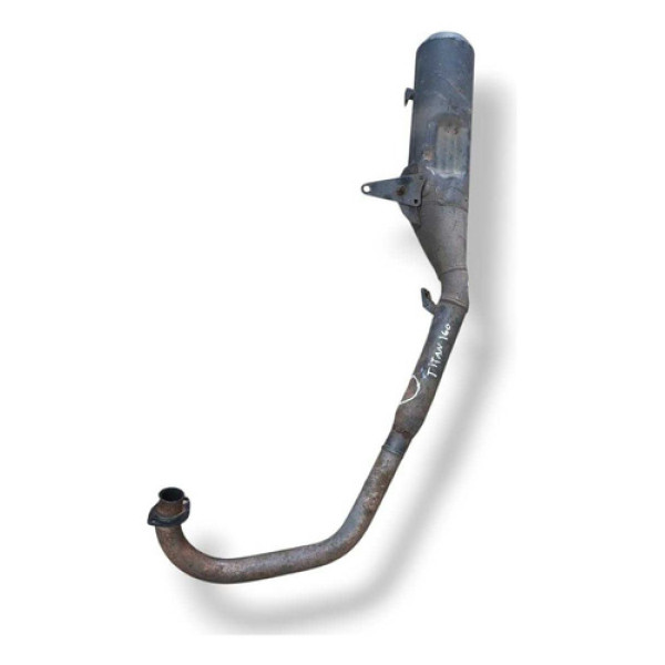 Escapamento Com Detalhe Honda Cg Titan 160