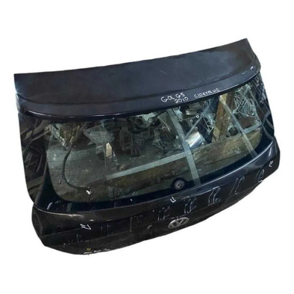 Tampa Traseira Porta Malas Volkswagen Gol G5 2010/11 Detalhe Preto