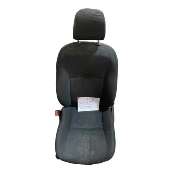 Banco Dianteiro Esquerdo Motorista Toyota Etios 2015 2016 Preto