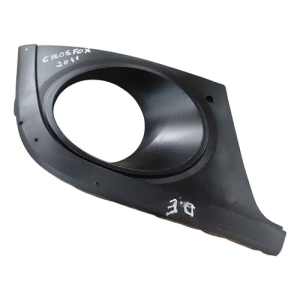 Moldura Farol Milha Dianteira Esquerda Crossfox 5z0853665h Laranja Esquerdo