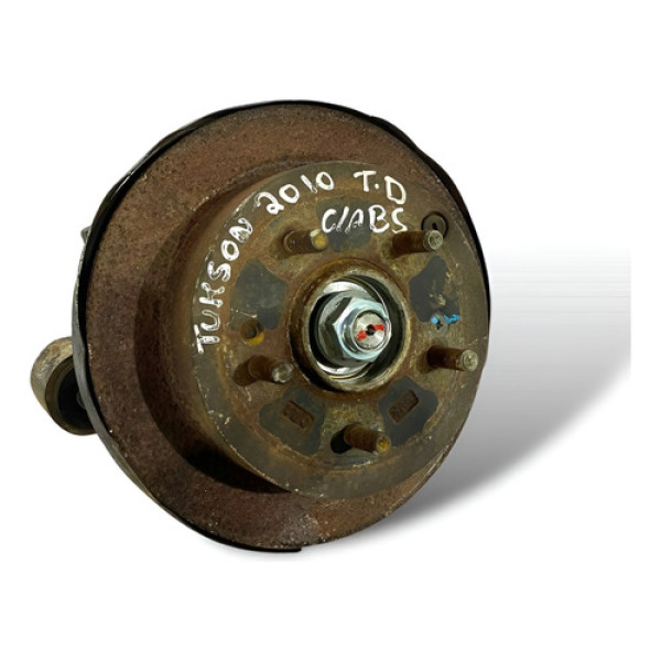 Cubo De Roda Traseiro Direito Hyundai Tucson 2010 Com Abs