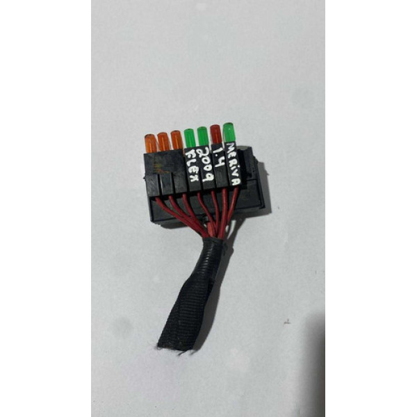  Conector Caixa Fusivel Chevrolet  Meriva 1.4  2010