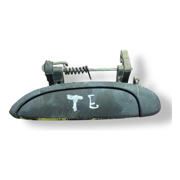 Maçaneta Externa Traseira Esquerda Logan 2008 7700433075 Preto Traseira