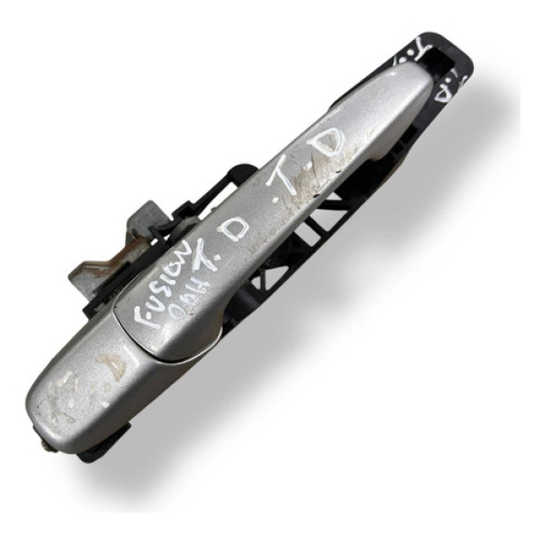 Maçaneta Traseira Direita Ford  Fusion 2.5 2011 A 2012  Prateado Traseira