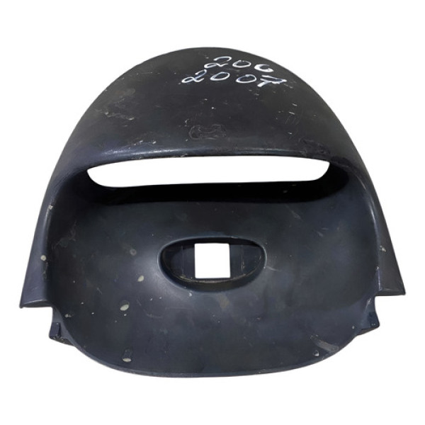 Moldura Superior Painel Pisca Alerta 206 2007 2008 2009 2010 Preto