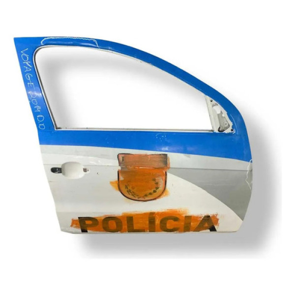 Porta Dianteira Direita Volkswagen Voyage C/detalhe 2014 Dianteira Direita Branco