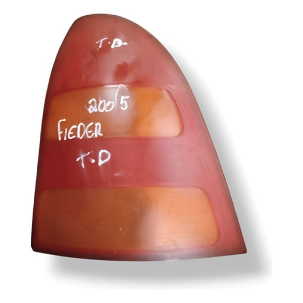 Lanterna Lado Direito Toyota Fielder  2005 2006 2007 2008 Direito/passageiro Vermelho