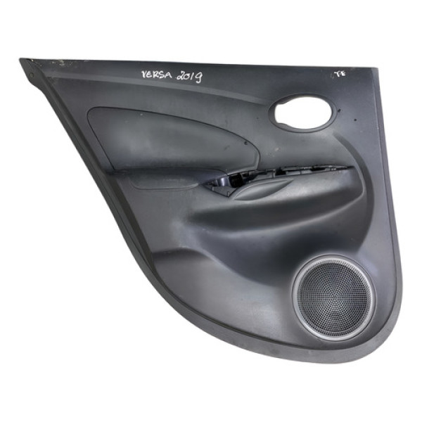 Forro Porta Tras Esquerda Nissan Versa 1.6 S 2020 829239ke1a Preto
