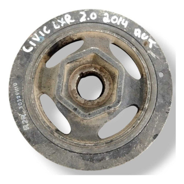 Polia Virabrequim Honda Civic Lxr 2.0 2014 2015 2016 2017