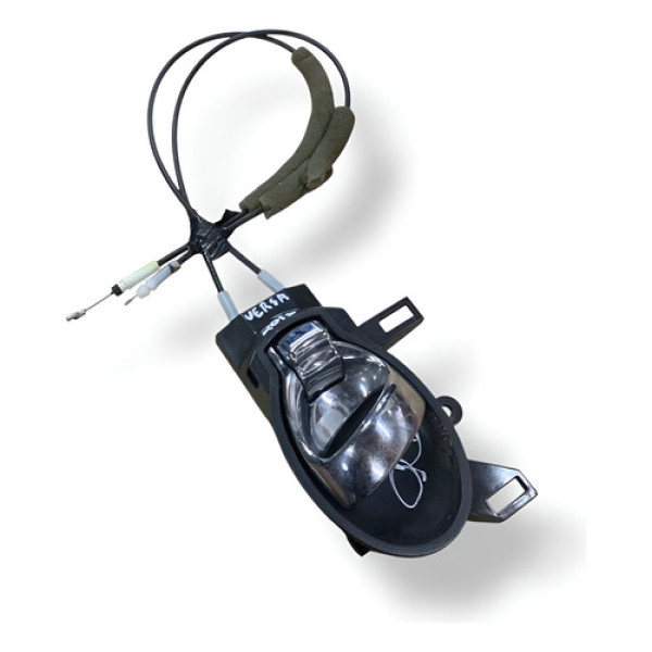 Maçaneta Interna Porta Dianteira Direita Nissan Versa 2016 Verde Dianteira