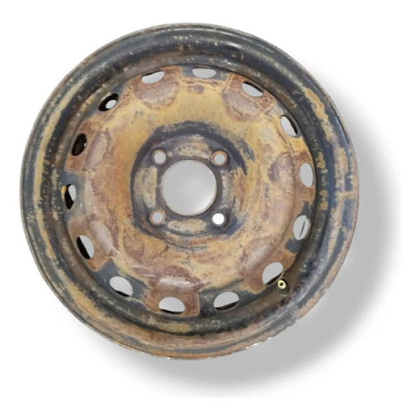 Roda Ferro Aro 14 Peugeot 206 207 Prateado