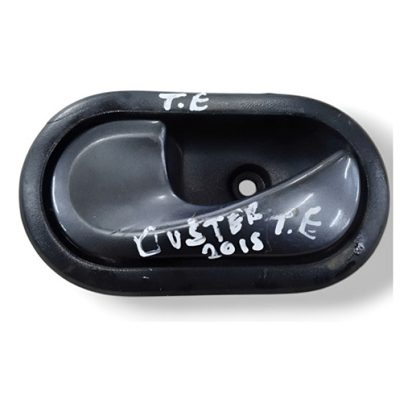 Maçaneta Interna Dianteira Esquerda Duster 2015 0503100 R  Preto Traseira