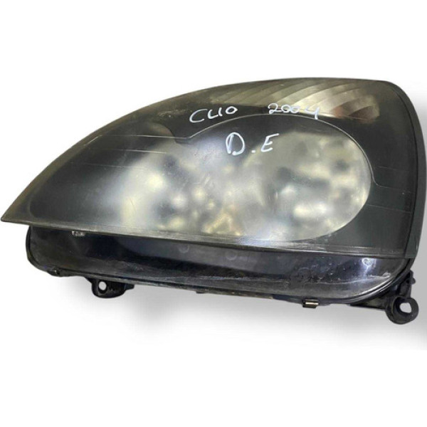 Farol Esquerdo Renault Clio 2002 A 2012 Original 8200265 Esquerdo/motorista
