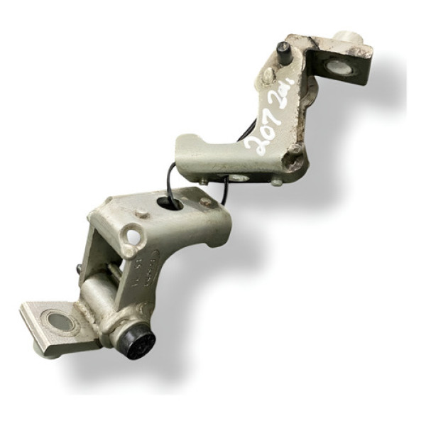 Par Dobradiças Porta Traseira Esquerda Peugeot 207 2011 2012