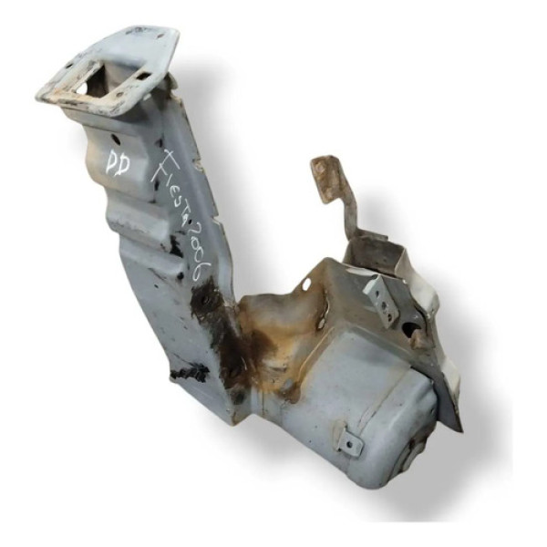 Ponta Longarina Lado Direito Ford Fiesta Sedan 2005 Detalhe Cinza