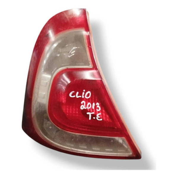 Lanterna Esquerda Renault Clio 2007 2008 2009 2010 2011 2012 Esquerdo/motorista Vermelho