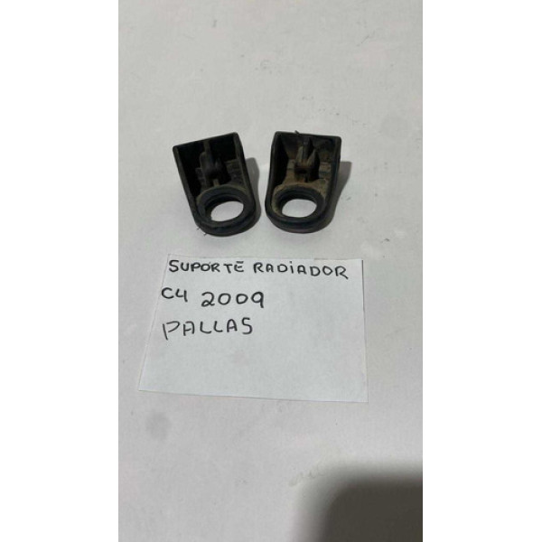 Par Suporte Coxim Fixacao Radiador Citroën C4 Pallas 2.0 09