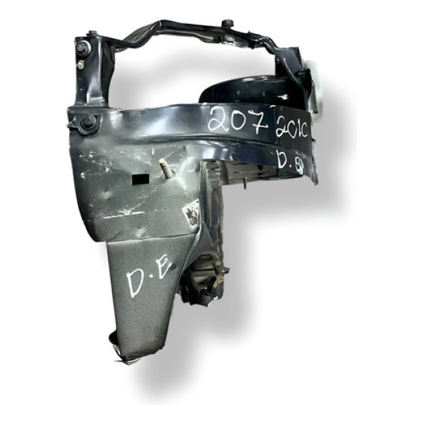 Ponta Longarina Direita Peugeot 207 2008 2009 2010 Ab032916 Preto