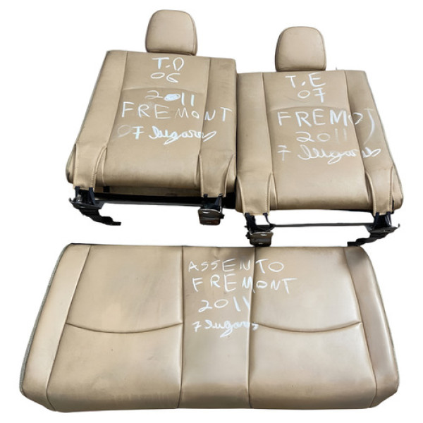 Encosto E Assento Traseiro Fiat Freemont 7 Lugares 2011 2012 1