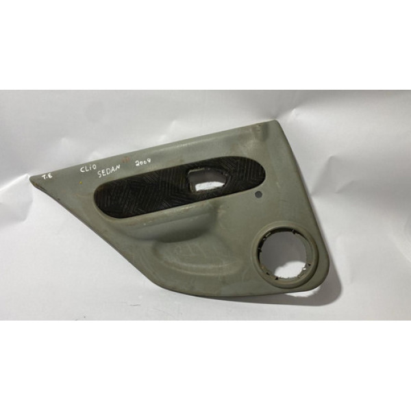 Forro De Porta Traseira Esquerda Renault Clio Sedan 2004