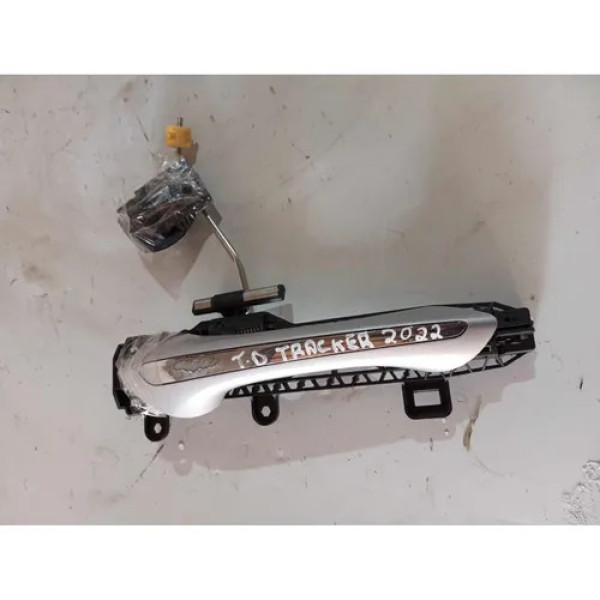 Maçaneta Externa Traseira Direita Tracker 2020 2021 2022 Prateado Traseira