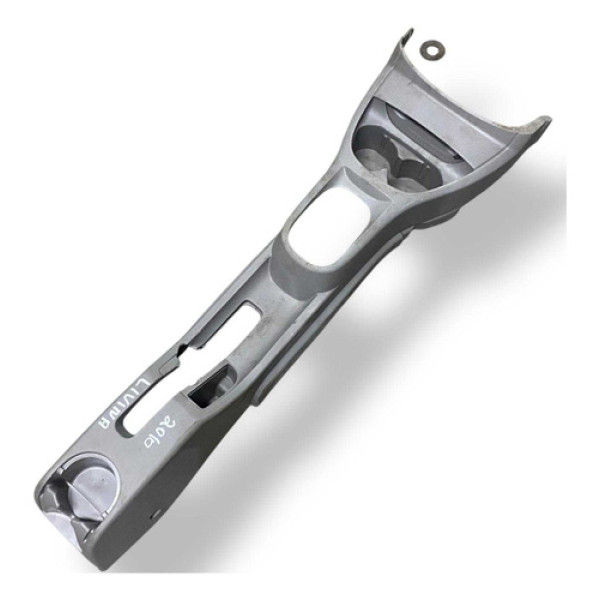 Console Central Nissan Livina 2010 2011 2012 2013 Detalhe  Cinza