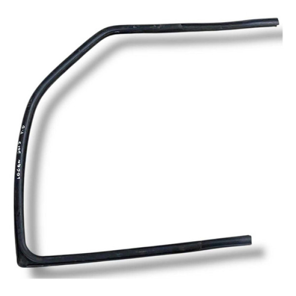 Canaleta Vidro Traseira Direita Renault Logan 2012 Preto