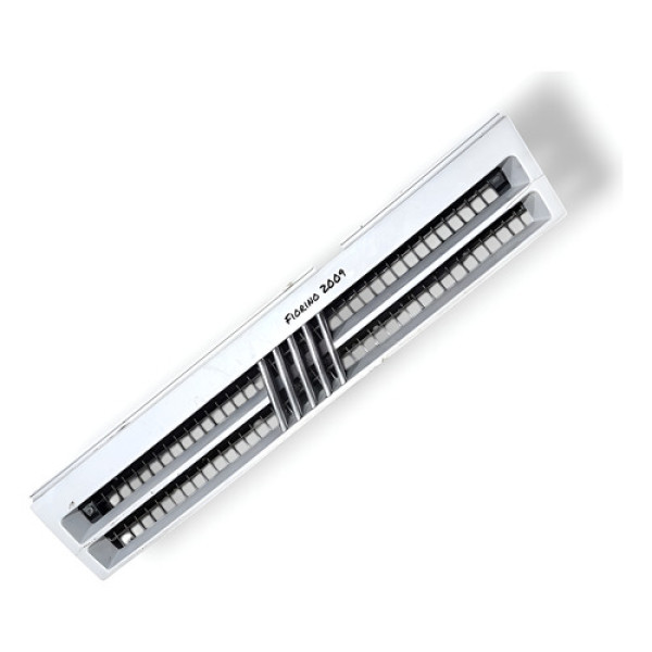 Grade Superior Dianteira Fiat Palio 1.0 2002 2003 2004 Branco Brilhante