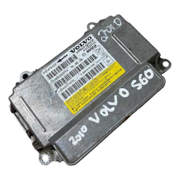Módulo Sensor Impacto Airbag Volvo S60 2010 0285013339 Orig