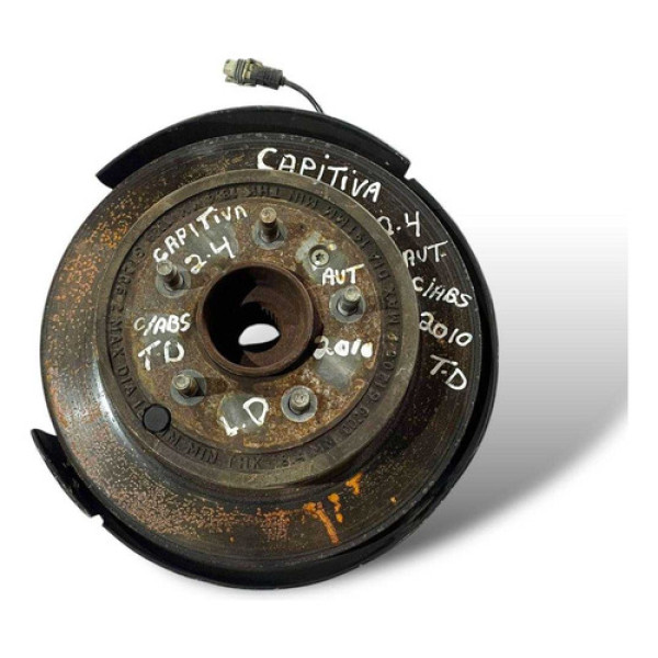 Cubo Roda Traseiro Direito Gm Captiva 2010 2.4 Aut C/abs