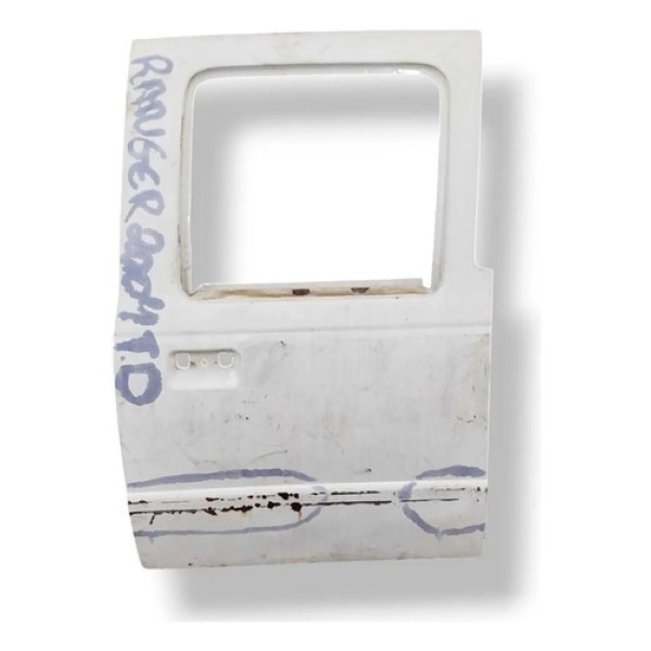 Porta Traseira Direita Ford Ranger 2003 2004 2005 - Detalhe Traseira Direita Branco