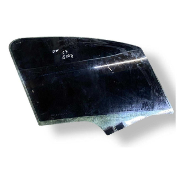 Vidro Porta Dianteira Direita Citroen C3 2008 2009 2010 2011
