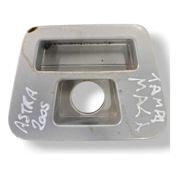 Moldura Maçaneta Tampa Traseira Gm Astra 2005 2006 93381464 Prateado Traseira