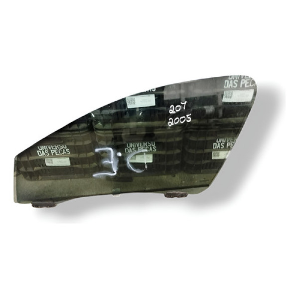 Vidro Dianteiro Esquerdo Peugeot 207 2005 2006 2007 A 2011 Fumê