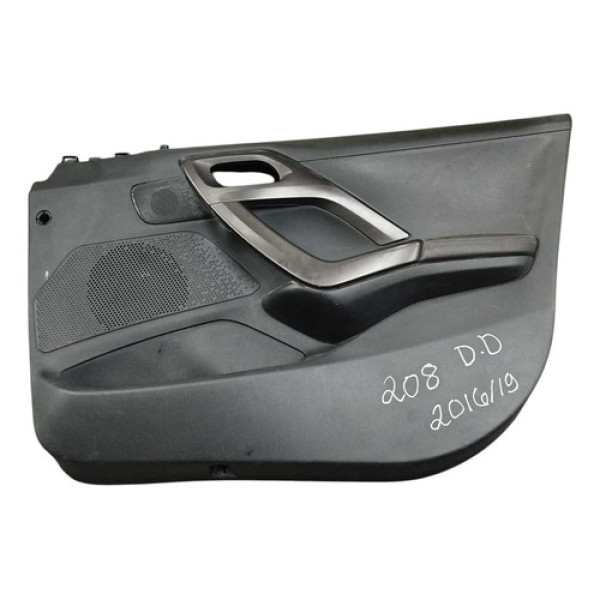 Forro De Porta Dianteira Direita Peugeot 208 2016 9801289677