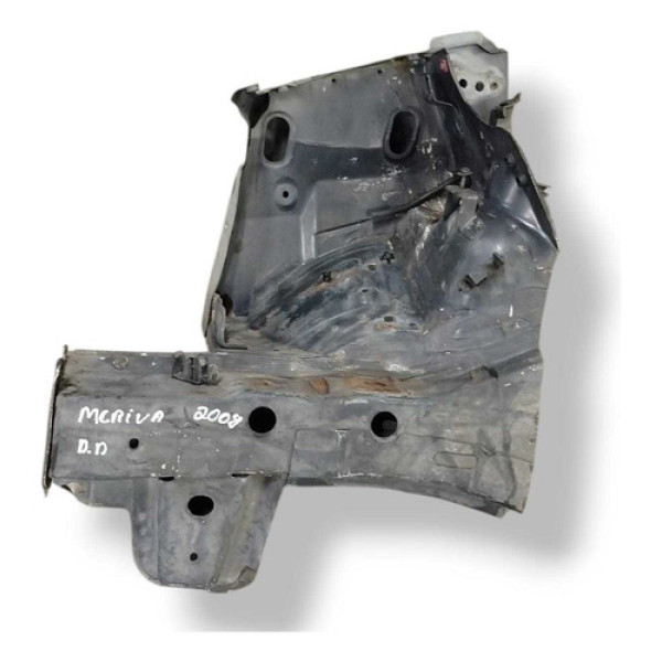 Ponta Longarina Dianteira Direita Chevrolet Meriva 2008 2009 Amarelo