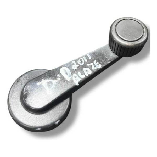 Manivela Vidro Dianteiro Direito Gm Blazer 2011 14030586 Preto