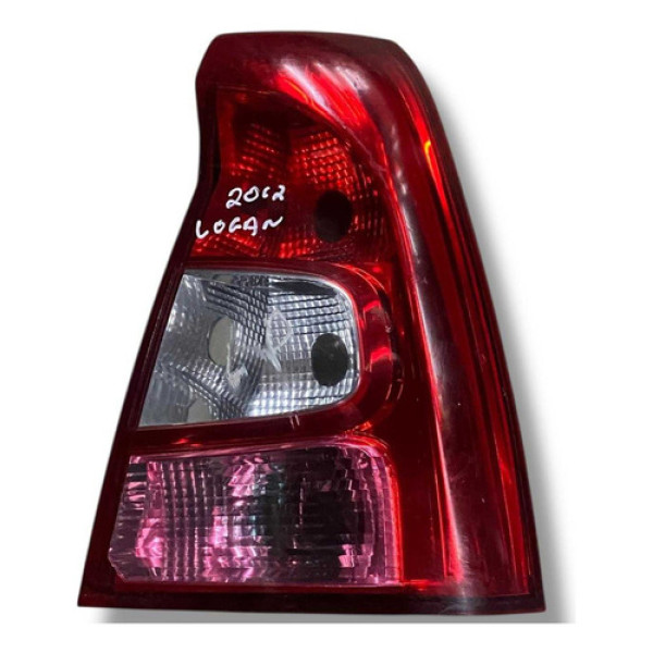 Lanterna Lado Direito  Renault Logan 2012 2013 2014 65504940 Direito/passageiro Vermelho