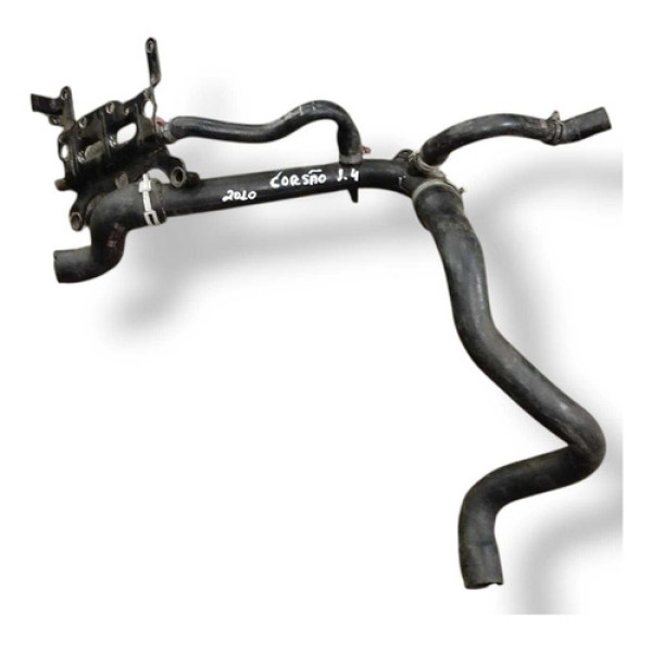 Tubo Agua Motor Chevrolet Corsa Meriva 2006 A 2010 93378094 Preto