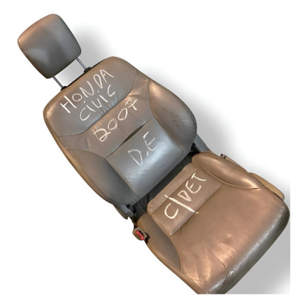 Banco Dianteiro Esquerdo Com Detalhe Honda Civic 2007 2008 Água