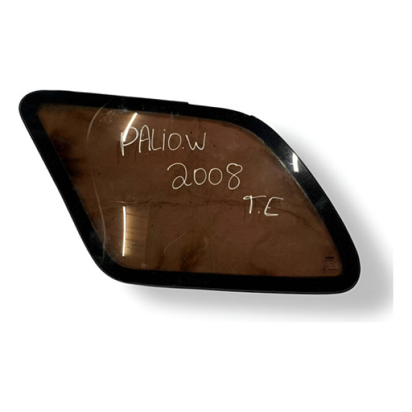 Vidro Fixo Lateral Tras Esquerda  Fiat Palio Weekend 2008