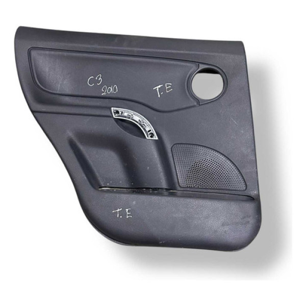 Forro Porta Traseira Esquerda Citroën C3 1.4 2010 9648884377
